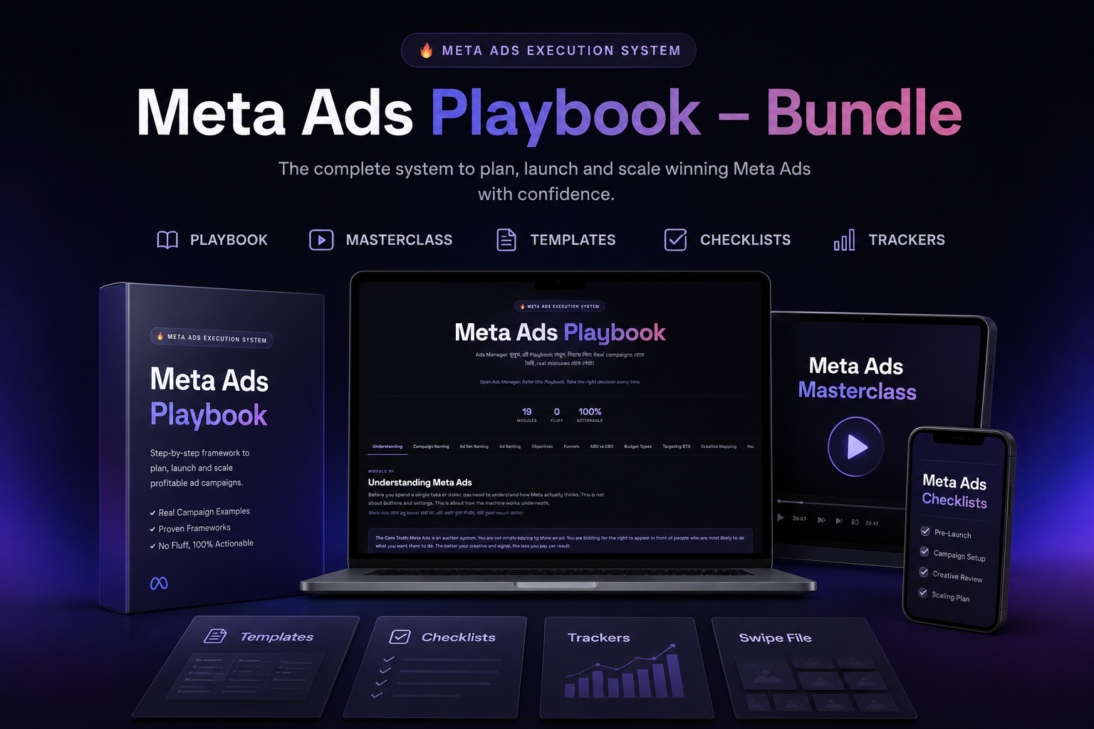 Meta Ads Masterclass with Playbook Bundle